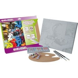Kit de Pintura a Óleo Completo Lidercolor (17 Peças)