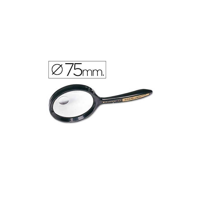 Lupas bifocais com diâmetro de 75 mm
