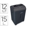 Destruidora de Papel Q-Connect KF15551 Partículas – Média Capacidade / Cesto 15 Litros