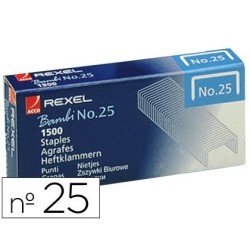 Agrafos Rexel nº 25 (caixas com 1500)