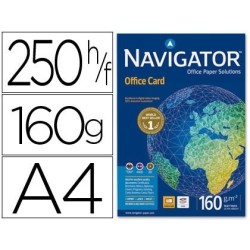 Papel de Fotocópia Navigator A4 160g Premium – Embalagem 250 Folhas