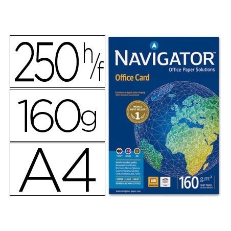Papel Navigator A4 160g Premium | Risco de Lápis