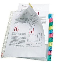 Bolsas catálogo A4 com pestana Esselte 414170