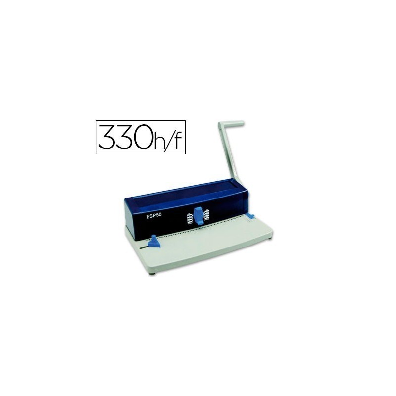 Encadernadoras Fellowes Metal 50 para espirais metálicas
