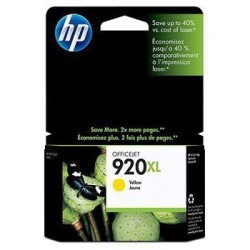 Tinteiro HP 920XL amarelo (CD974AE)
