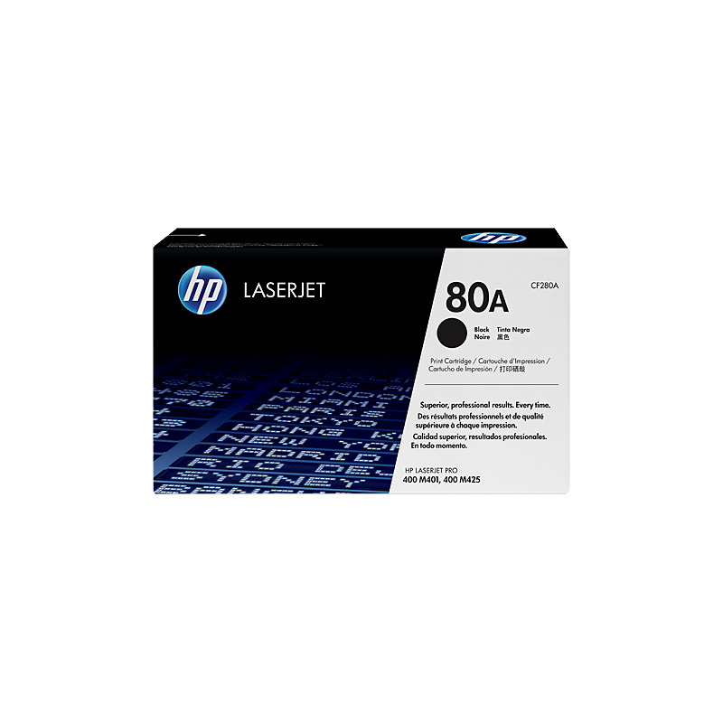 Toner HP 80A Preto (CF280A)