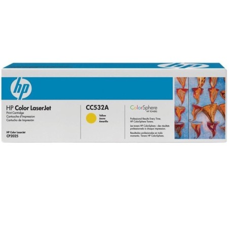 Toner HP 304A amarelo (CC532A)