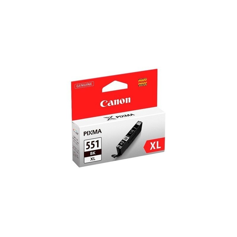 Tinteiro Canon CLI551BKXL preto