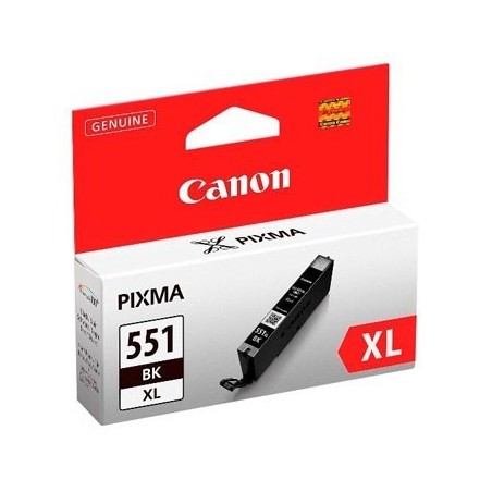 Tinteiro Canon CLI551BKXL preto