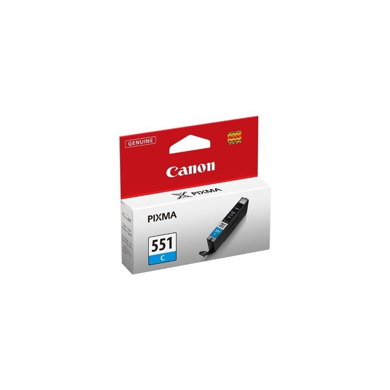 Tinteiro Canon CLI-551C azul