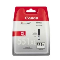 Tinteiro Canon CLI-551GXL cinza