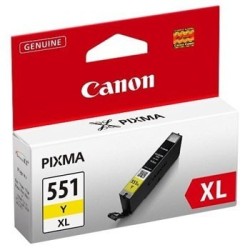 Tinteiro Canon CLI-551YXL amarelo