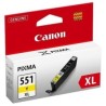 Tinteiro Canon CLI-551YXL amarelo