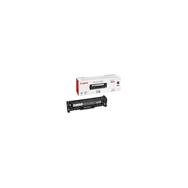 Toner Canon 718BK preto