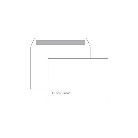 Envelopes brancos C6 114x162 mm autodesk