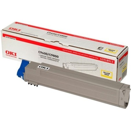 Toner OKI 42918913 amarelo
