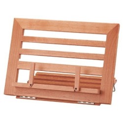 Atriles de leitura em madeira