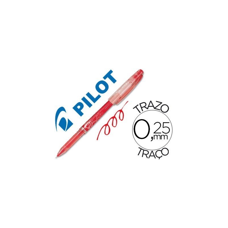 Esferográficas Pilot Frixion vermelhas