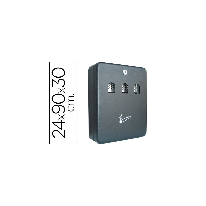 Cinzeiros de parede com fechadura