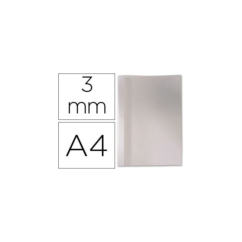 Capas térmicas para encadernação A4 lombada de 3mm