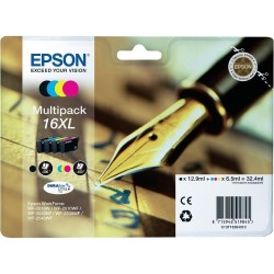 Multipack de 4 cores Epson nº 16XL de alta capacidade