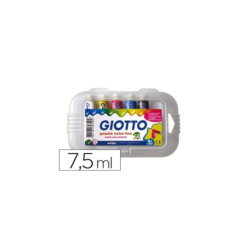 Guaches escolares em tubo Giotto