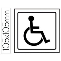 Sinalização de lavabos para deficientes
