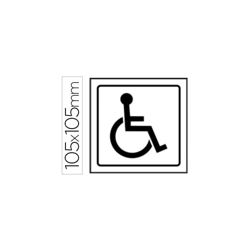 Sinalização de lavabos para deficientes