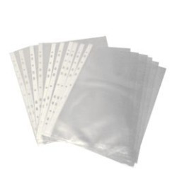 Micas médias cristal (Bolsa Catalogo A4 80 microns)