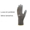 Luvas de protecção em poliéster