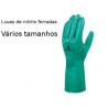 Luvas de nitrilo com forro de algodão