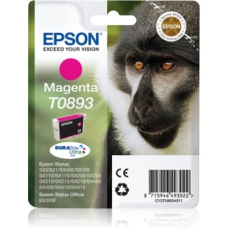 Tinteiros Epson T0893 magenta