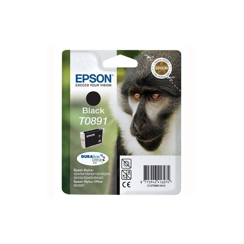 Tinteiros Epson T0891 pretos