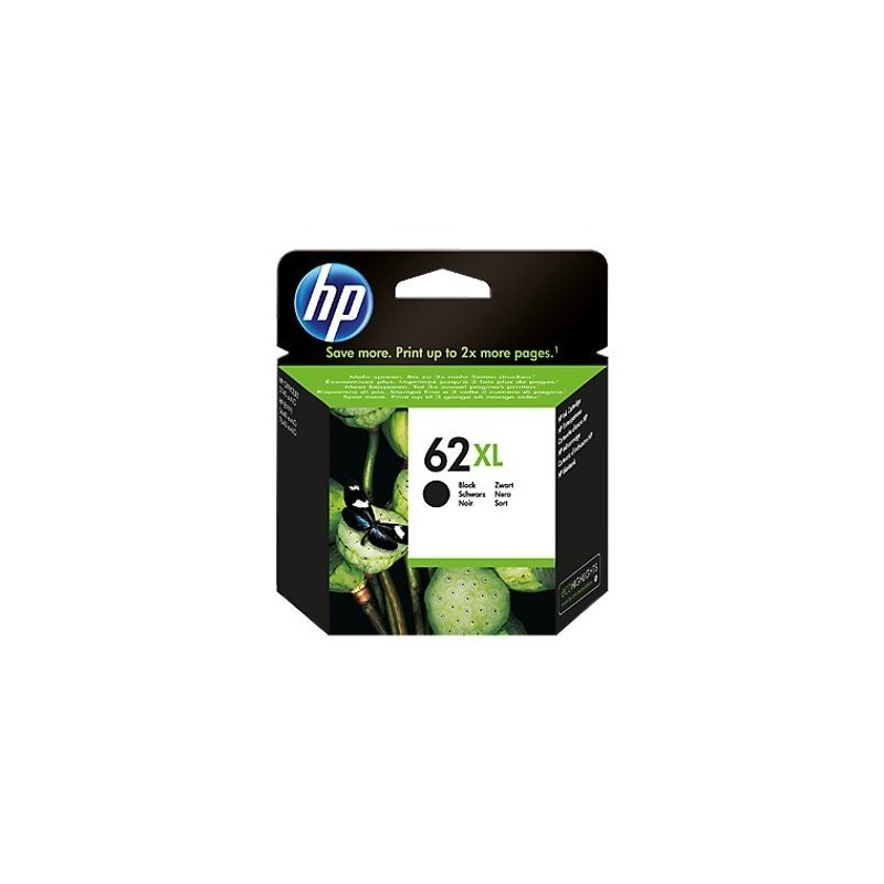 Tinteiro HP 62XL preto (C2P05A)
