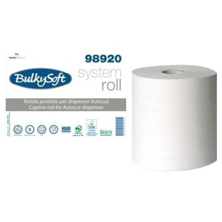 Rolos de papel seca mãos BulkySoft