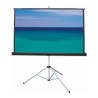 Telas de projecção com tripé 150x150cm