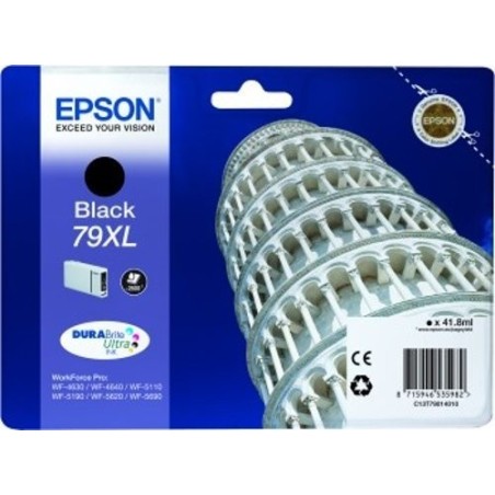 Tinteiro Epson 79XL preto de alta capacidade