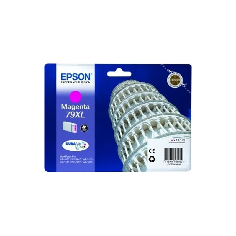 Tinteiro Epson 79XL magenta de alta capacidade