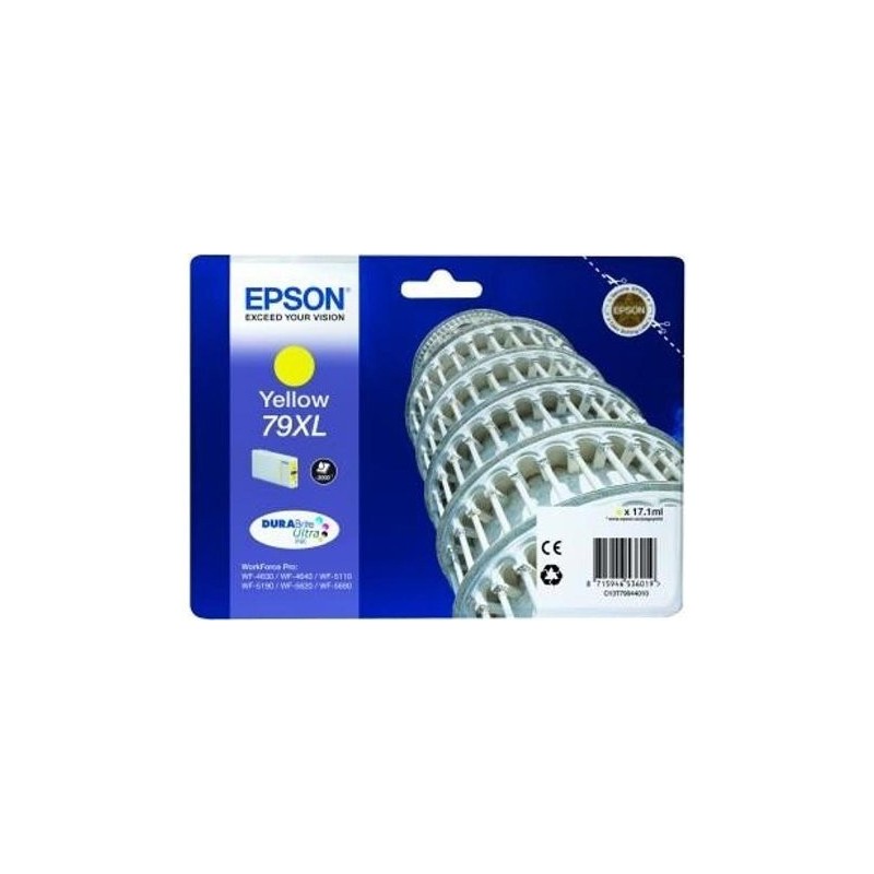 Tinteiro Epson 79XL amarelo de alta capacidade