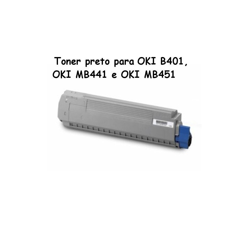 Toner OKI 44992401 para B401, MB441 e MB451