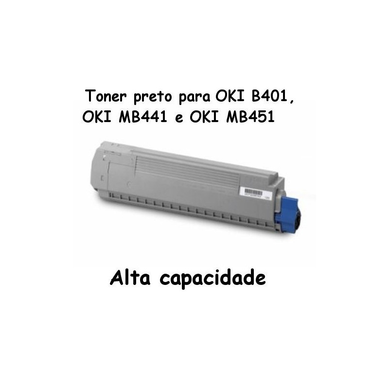 Toner OKI 44992402 para B401, MB441 e MB451
