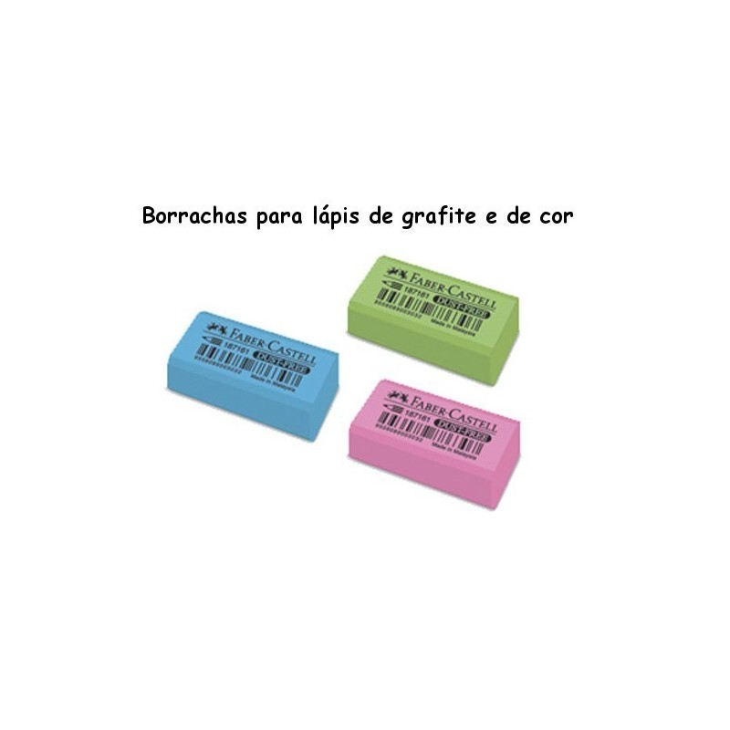 Borrachas Faber-Castell para grafiti e cor