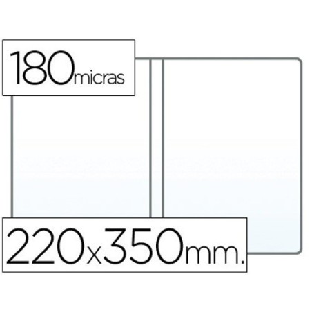 Capas transparentes porta documentos duplo quarto