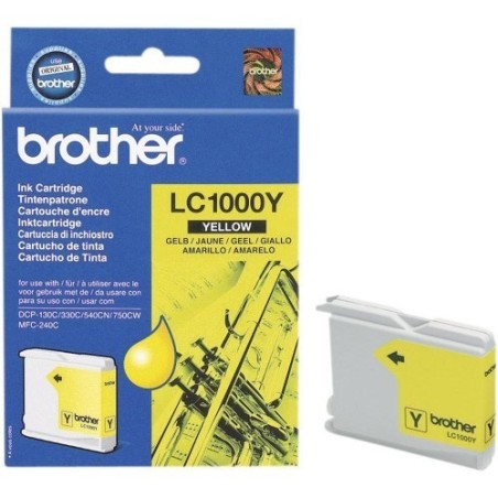 Tinteiro Brother LC1000Y Amarelo