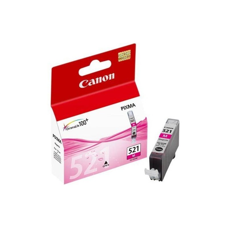 Tinteiro Canon CLI521M Magenta