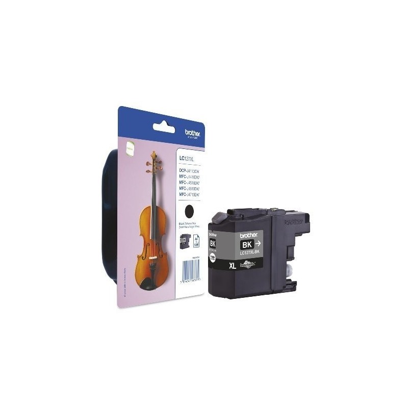 Tinteiro Brother LC127XLBK Preto