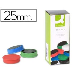 Imanes  de sinalização sortidos 2,5 cm para quadros magnéticos
