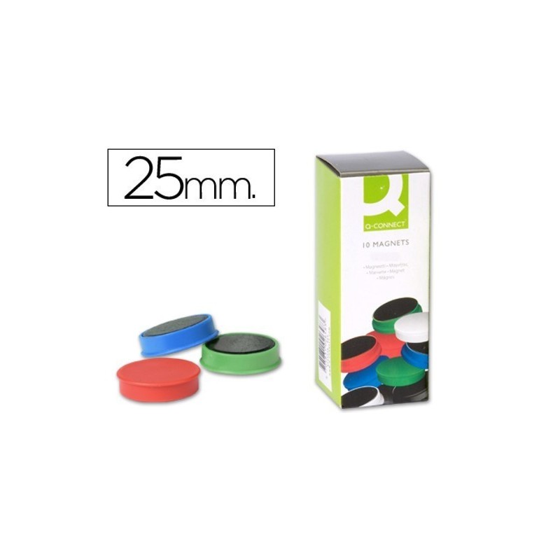 Imanes  de sinalização sortidos 2,5 cm para quadros magnéticos