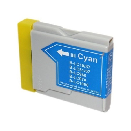 Tinteiro compativel com Brother LC-1000C azul