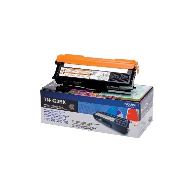 Toner Brother TN320BK preto